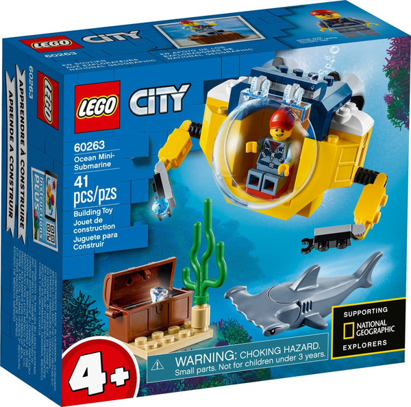 LEGO 60263 Ocean Mini-Submarine – Like New | Grade A