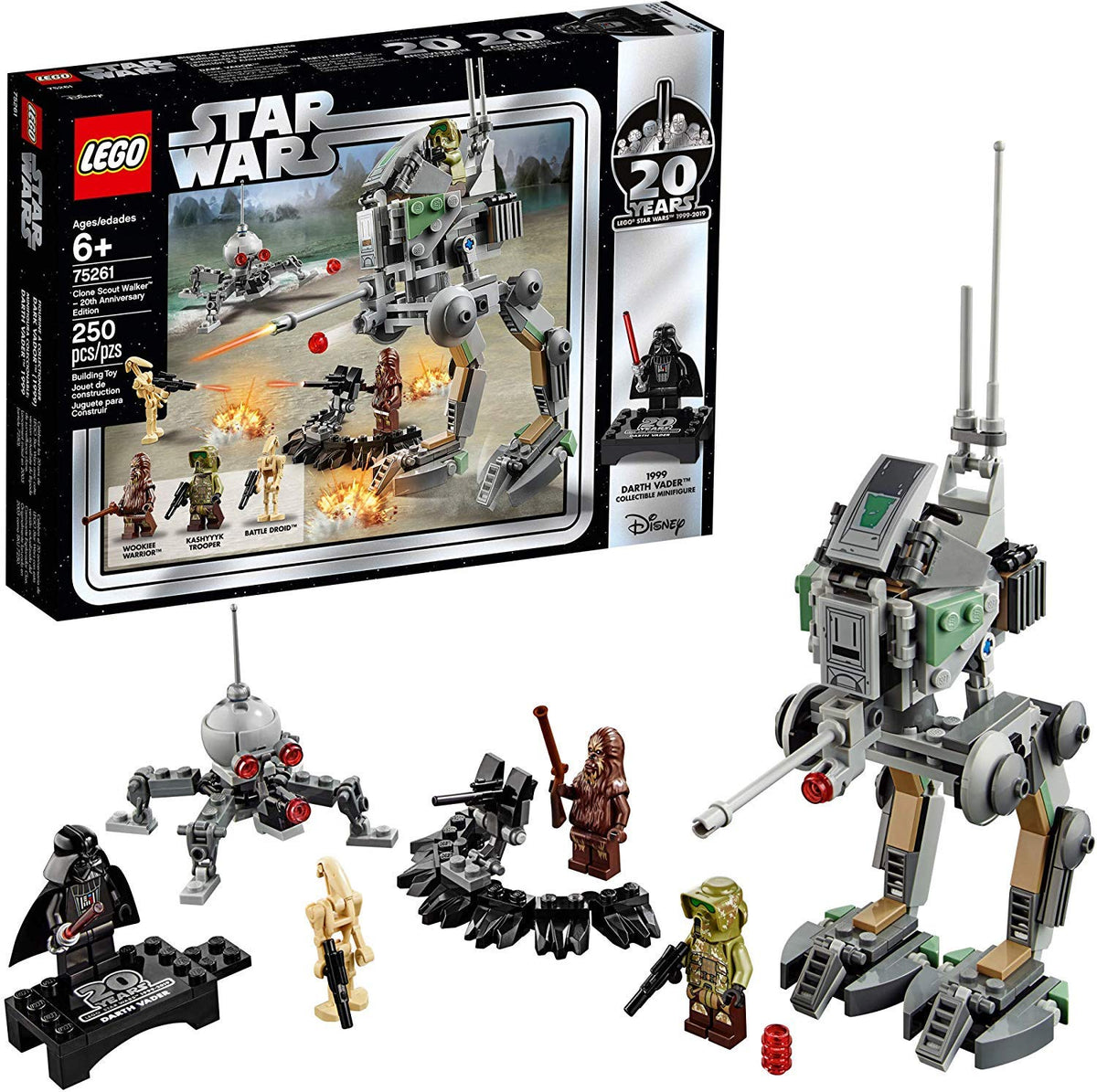 LEGO 75261 Le marcheur éclaireur clone - Édition 20e anniversaire – Comme neuf | Grade A