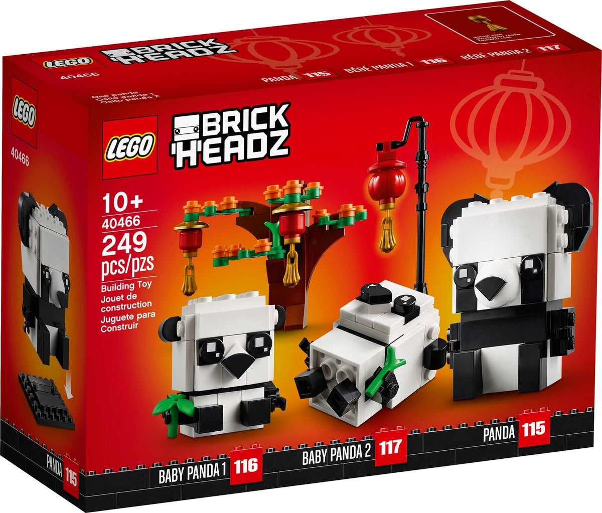LEGO 40466 Chinese New Year Pandas – Like New | Grade A