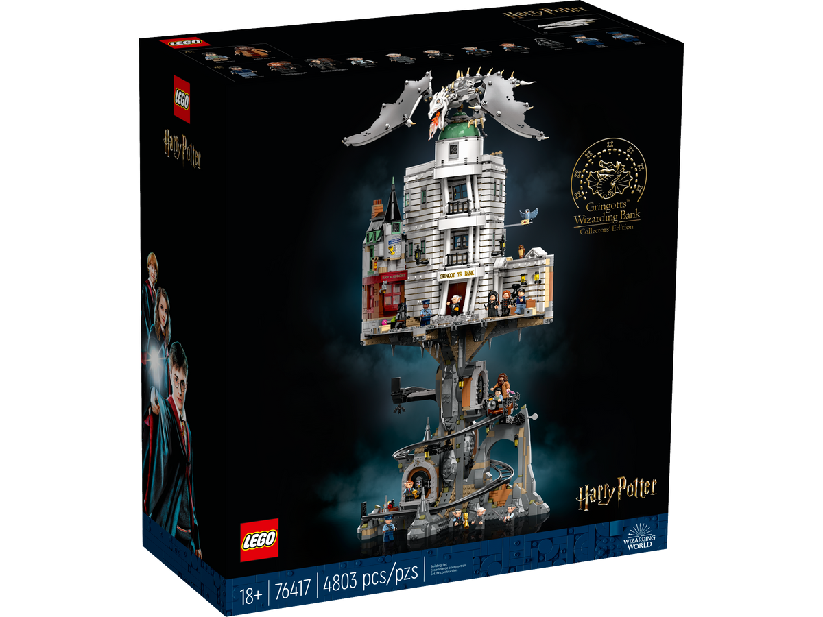 LEGO 76417 La banque des sorciers Gringotts - Édition collector – Comme neuf | Grade A
