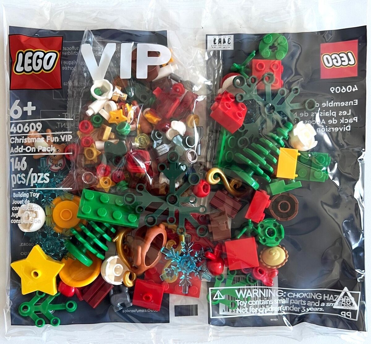 LEGO 40609 Christmas Fun VIP Add-On Pack – Like New | Grade A
