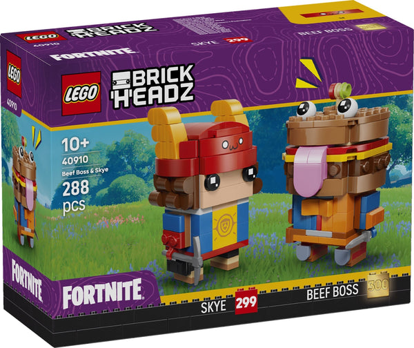 LEGO 40910 Figurines Beef Boss et Skye – Comme neuf | Grade A