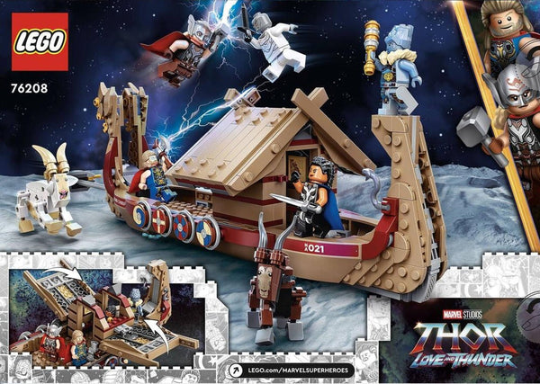 LEGO 76208 The Goat Boat – Imperfect Box | Grade A