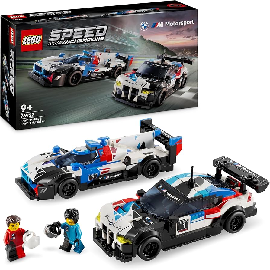 LEGO 76922 BMW M4 GT3 & BMW M Hybrid V8 – Like New | Grade A