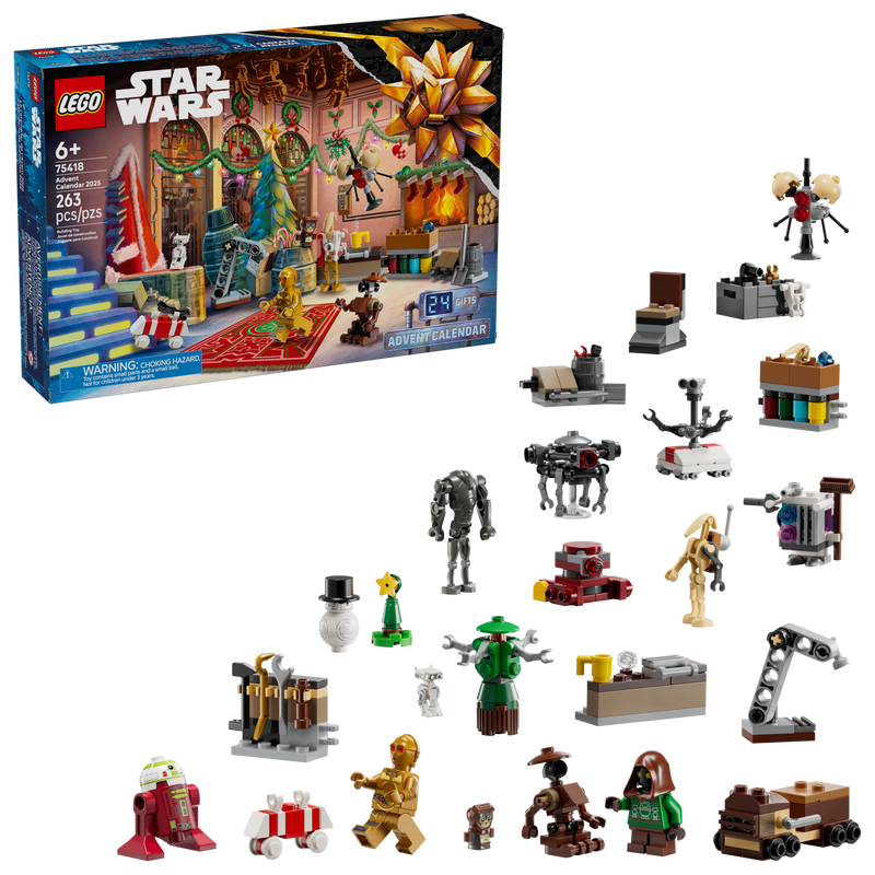 LEGO 75418 Calendrier de l'Avent Star Wars 2025 – Comme neuf | Grade A