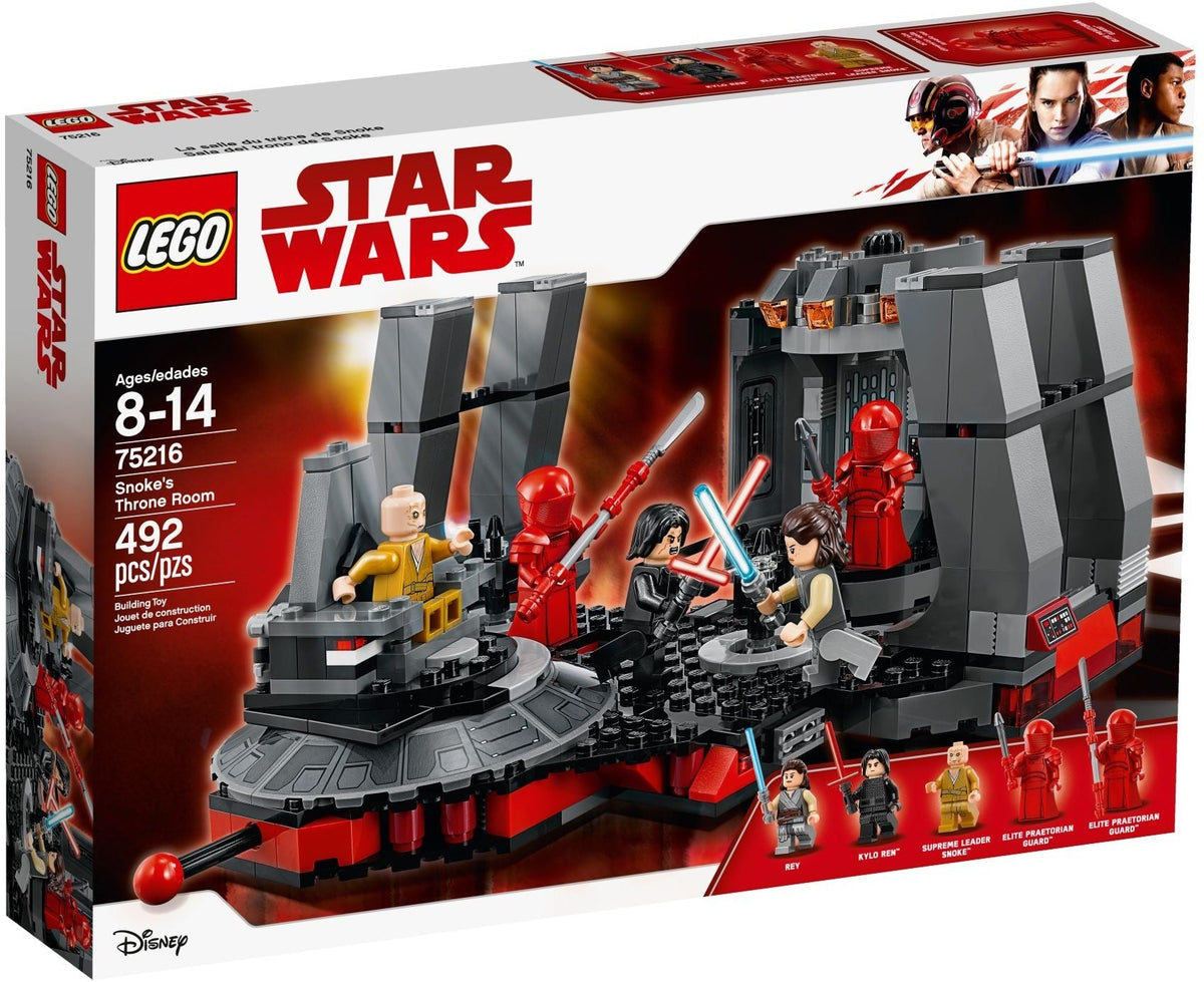 LEGO 75216 Snoke's Throne Room – Like New | Grade A
