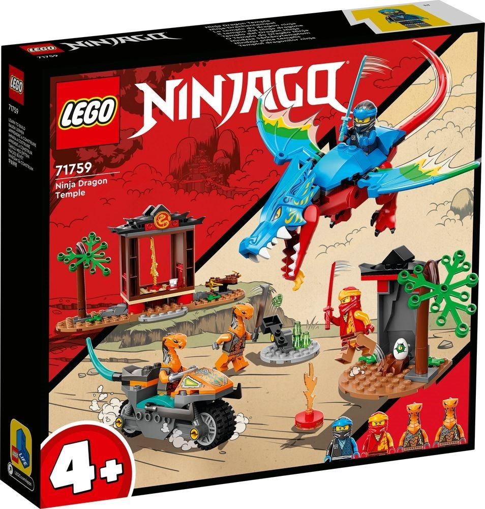 LEGO 71759 Ninja Dragon Temple – Imperfect Box | Grade A