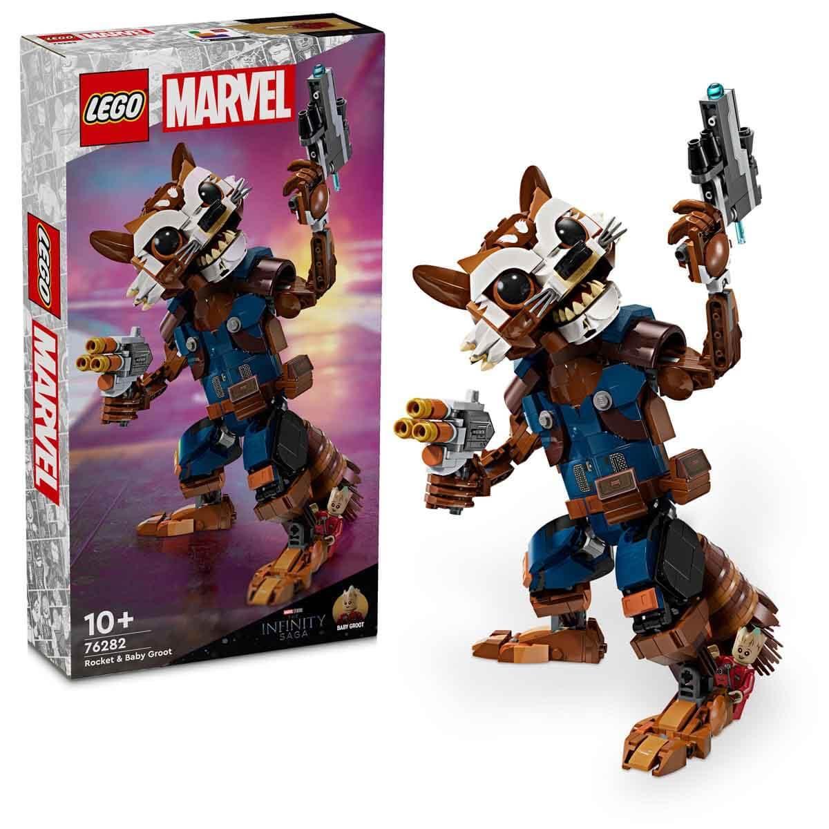 LEGO 76282 Rocket & Baby Groot – Imperfect Box | Grade A