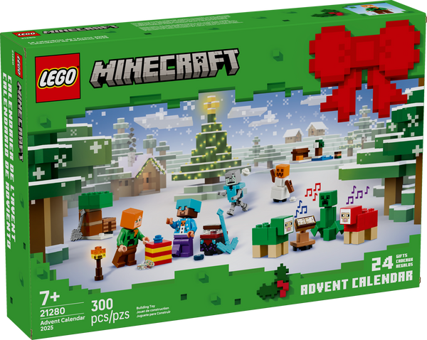 LEGO 21280 Minecraft Advent Calendar 2025 – Like New | Grade A