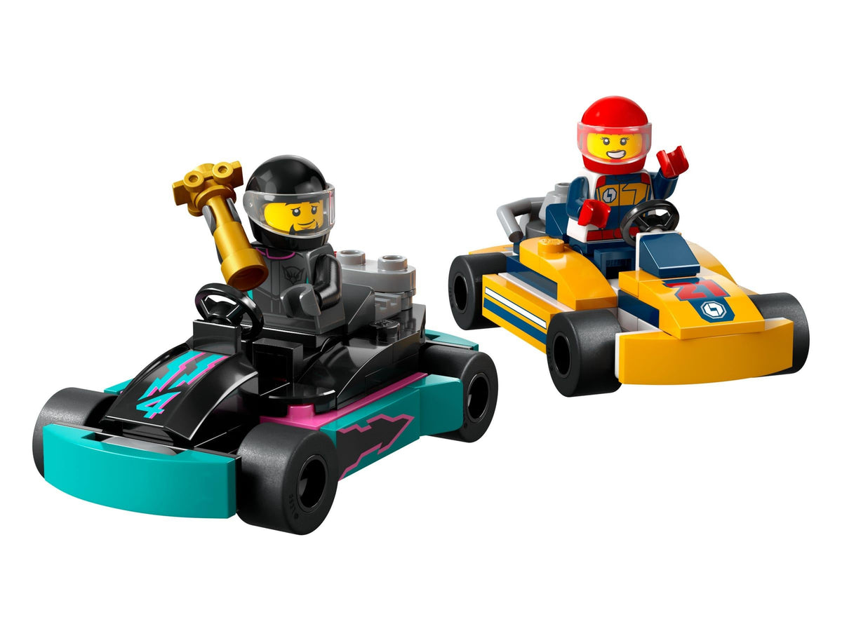 LEGO 60400 Go-Karts and Race Drivers – Like New | Grade A