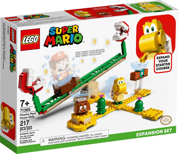 LEGO 71365 Piranha Plant Power Slide Expansion Set – Like New | Grade A