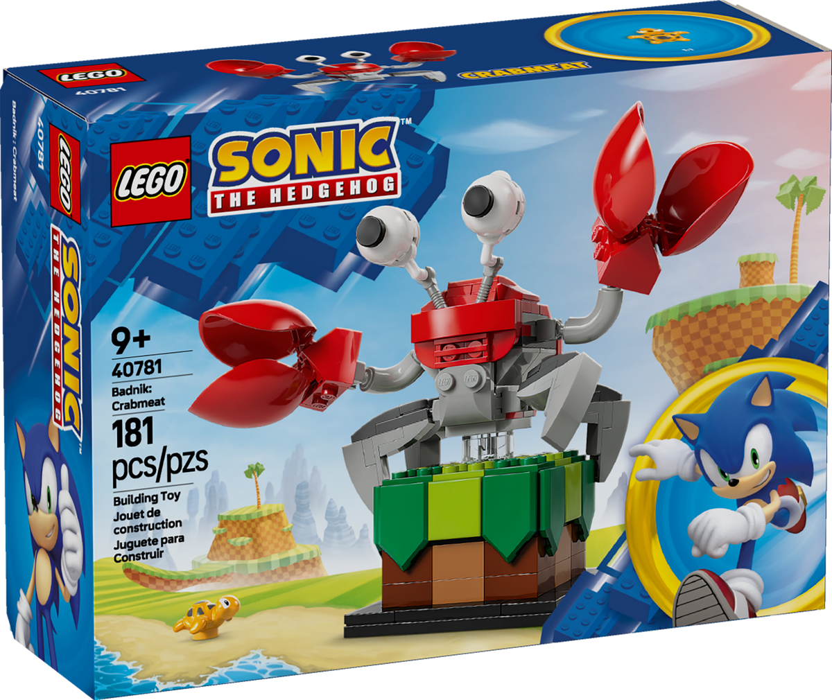 LEGO 40781 Badnik: Crabmeat – Like New | Grade A