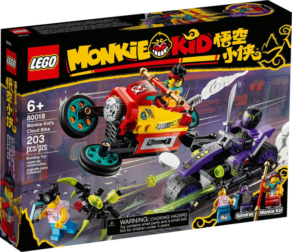 LEGO 80018 Monkie Kid's Cloud Bike – Like New | Grade A