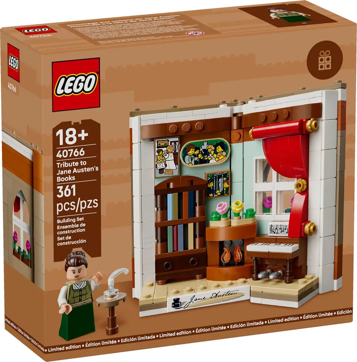LEGO 40766 Tribute to Jane Austen's Books GWP – Like New | Grade A
