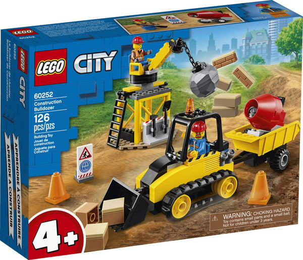 LEGO 60252 Le bulldozer de chantier – Comme neuf | Grade A