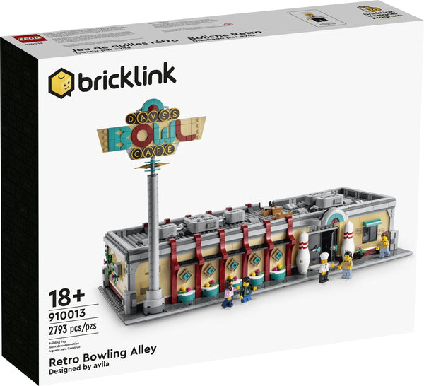 LEGO 910013 Retro Bowling Alley – Like New | Grade A