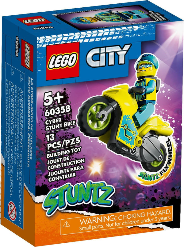 LEGO 60358 La cyber moto de cascade – Comme neuf | Grade A