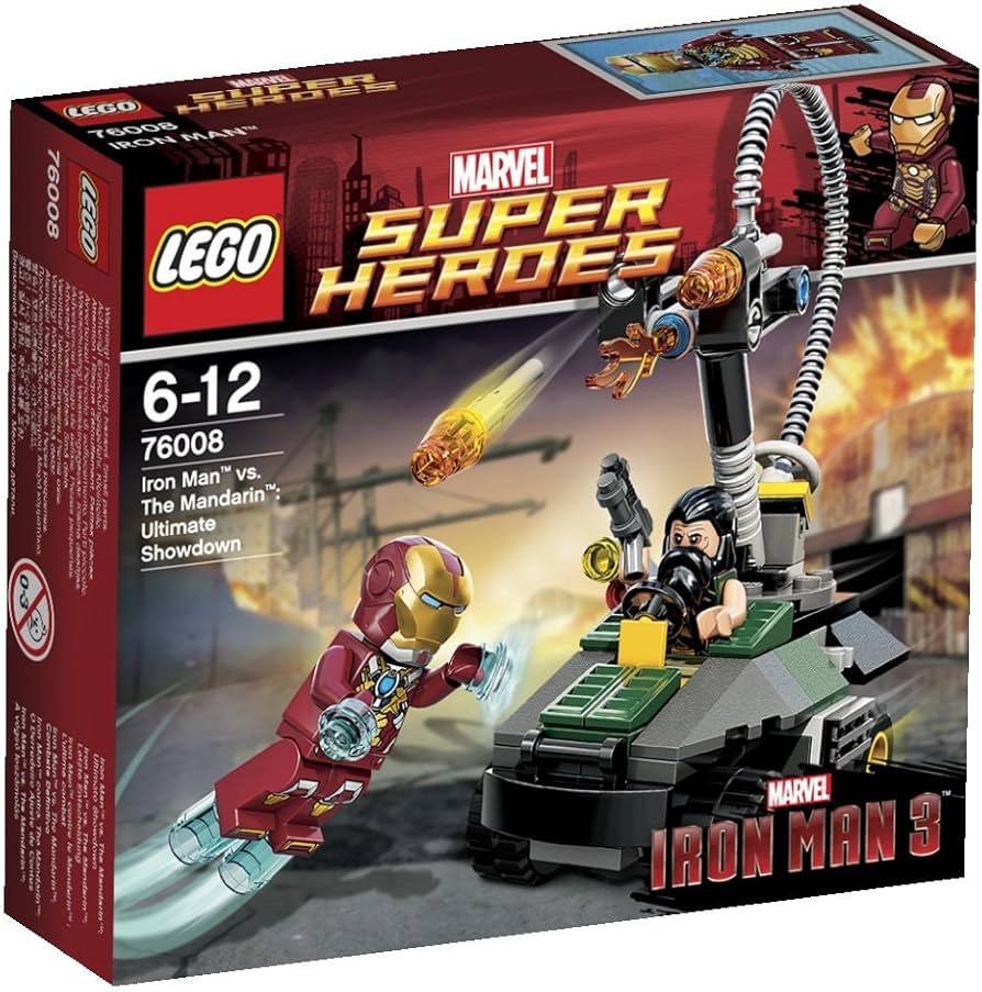 LEGO 76008 Iron Man contre le Mandarin : le combat ultime – Occasion | Grade A