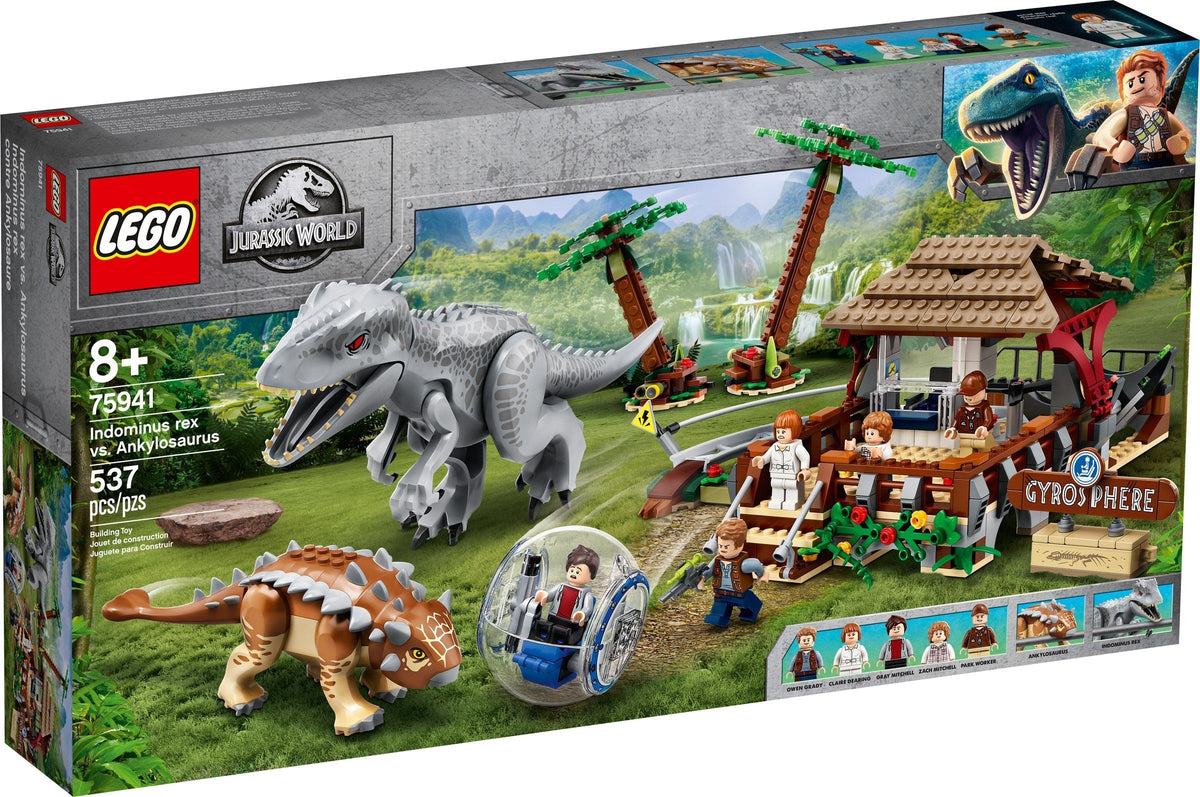 LEGO 75941 Indominus rex vs. Ankylosaurus – Like New | Grade A