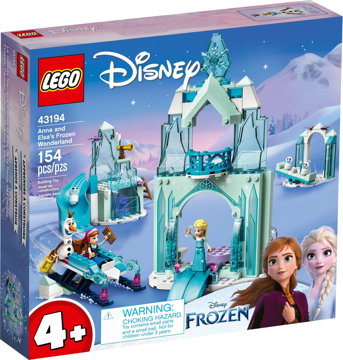 LEGO 43194 Anna and Elsa's Frozen Wonderland – Like New | Grade A