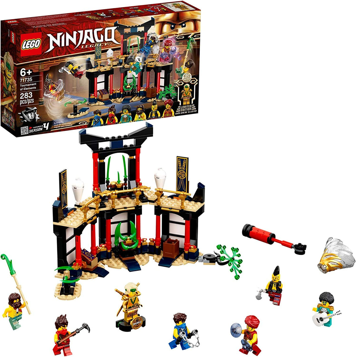 LEGO 71735 Le tournoi des éléments – Boîte abîmée | Grade A