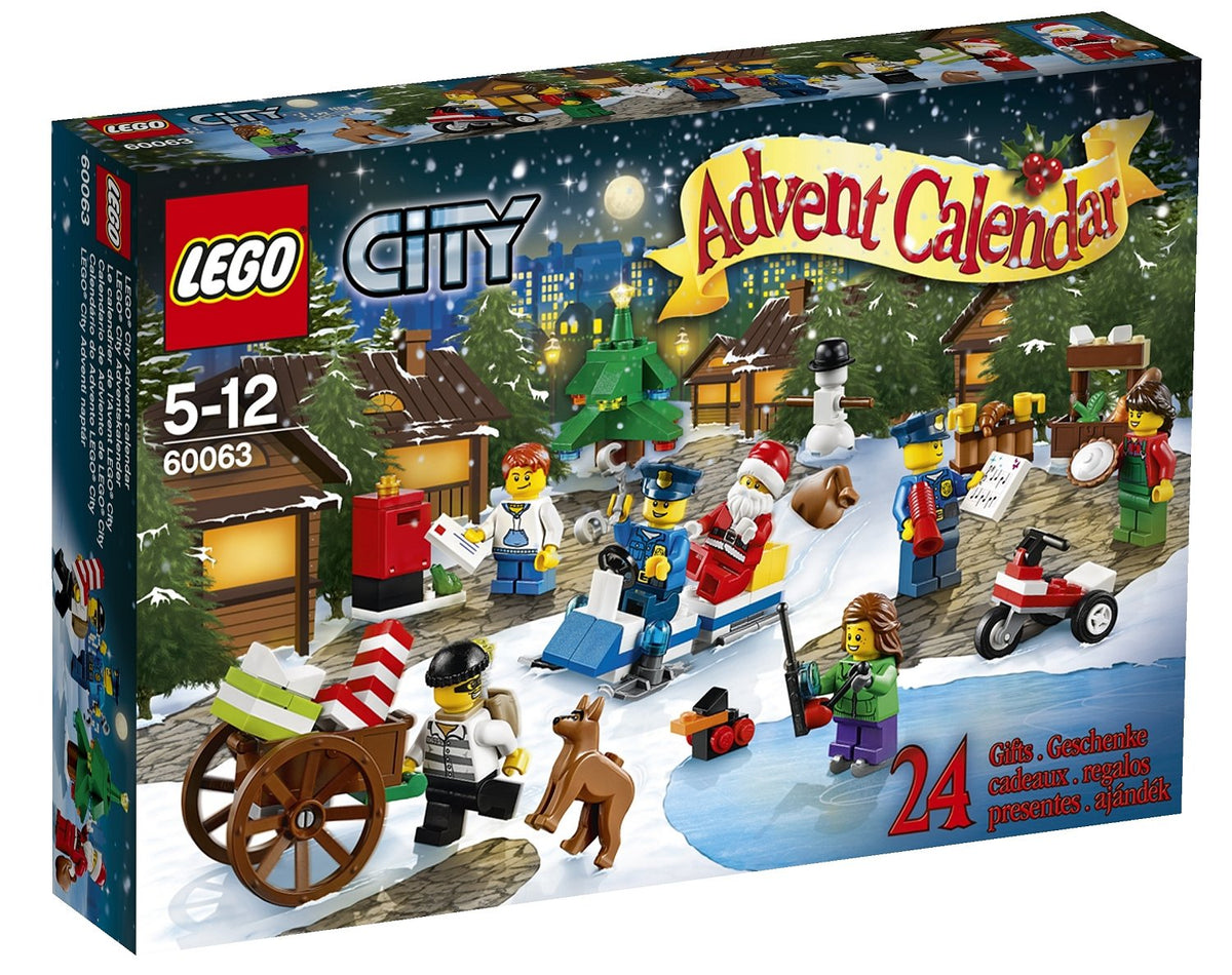LEGO 60063 City Advent Calendar 2014 – Used | Grade A