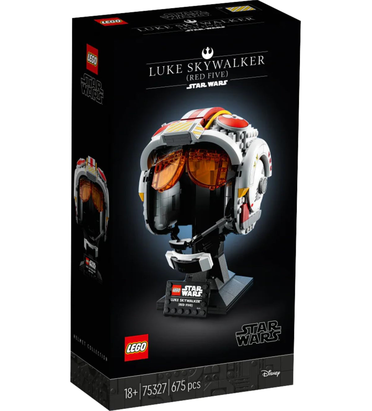LEGO 75327 Luke Skywalker (Red Five) Helmet – Imperfect Box | Grade A