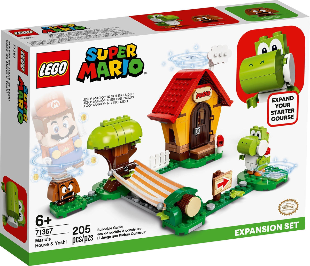 LEGO 71367 Mario's House & Yoshi Expansion Set – Like New | Grade A