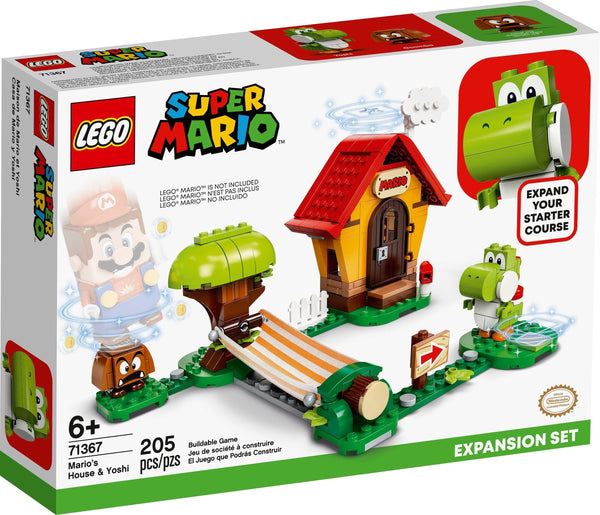 LEGO 71367 Mario's House & Yoshi Expansion Set – Like New | Grade A