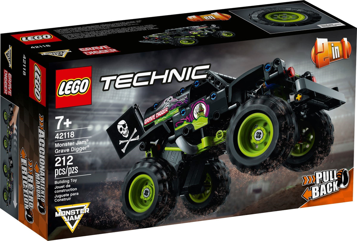 LEGO 42118 Monster Jam Grave Digger – Like New | Grade A