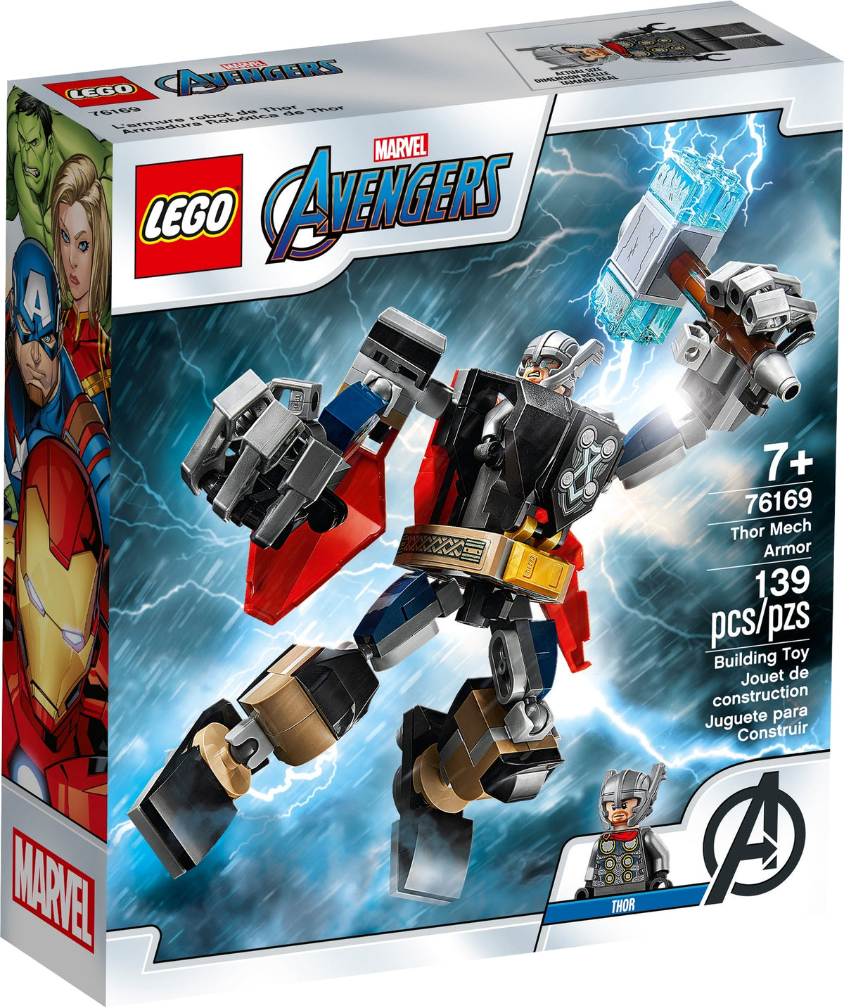 LEGO 76169 L'armure robot de Thor – Comme neuf | Grade A