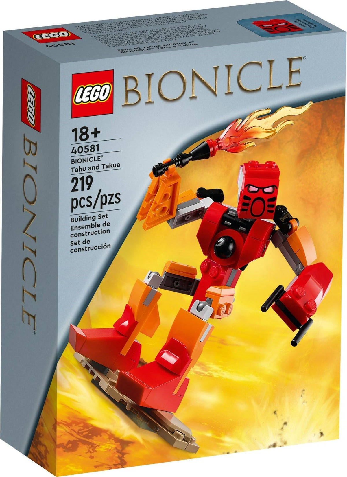 LEGO 40581 BIONICLE Tahu and Takua GWP – Like New | Grade A