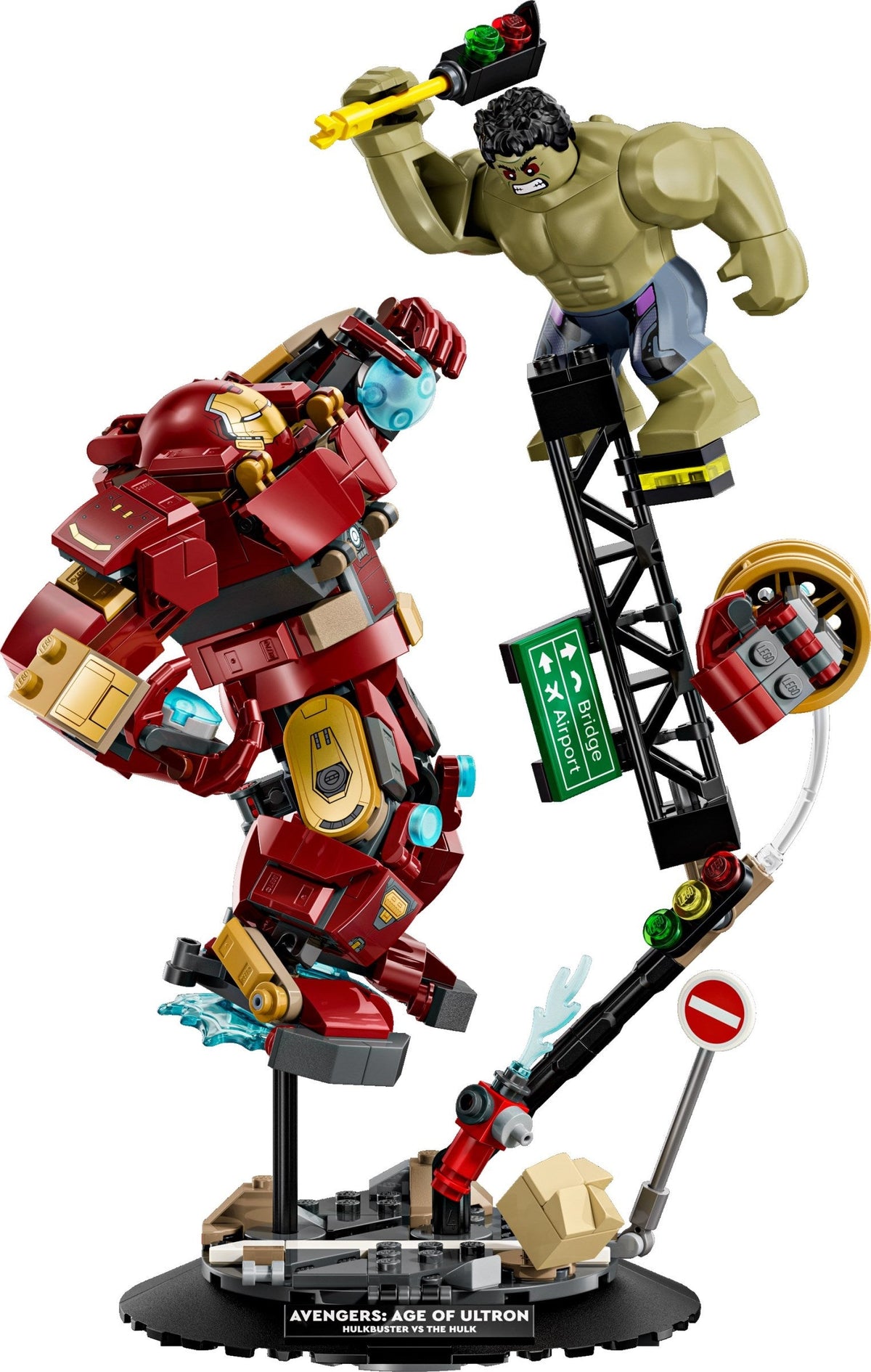 LEGO 76343 Epic Battle: Hulkbuster vs. The Hulk – Like New | Grade A