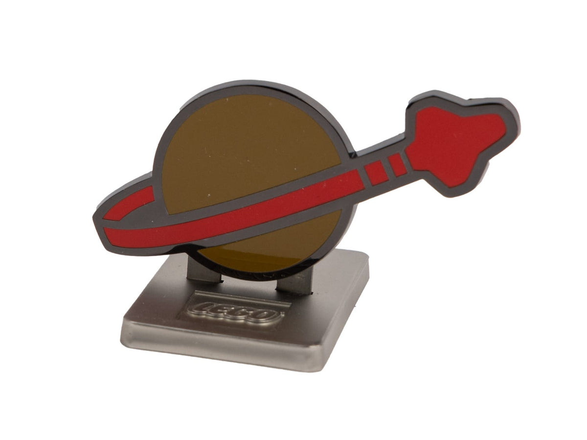 5008908 LEGO Classic Space Logo Magnet – Like New | Grade A