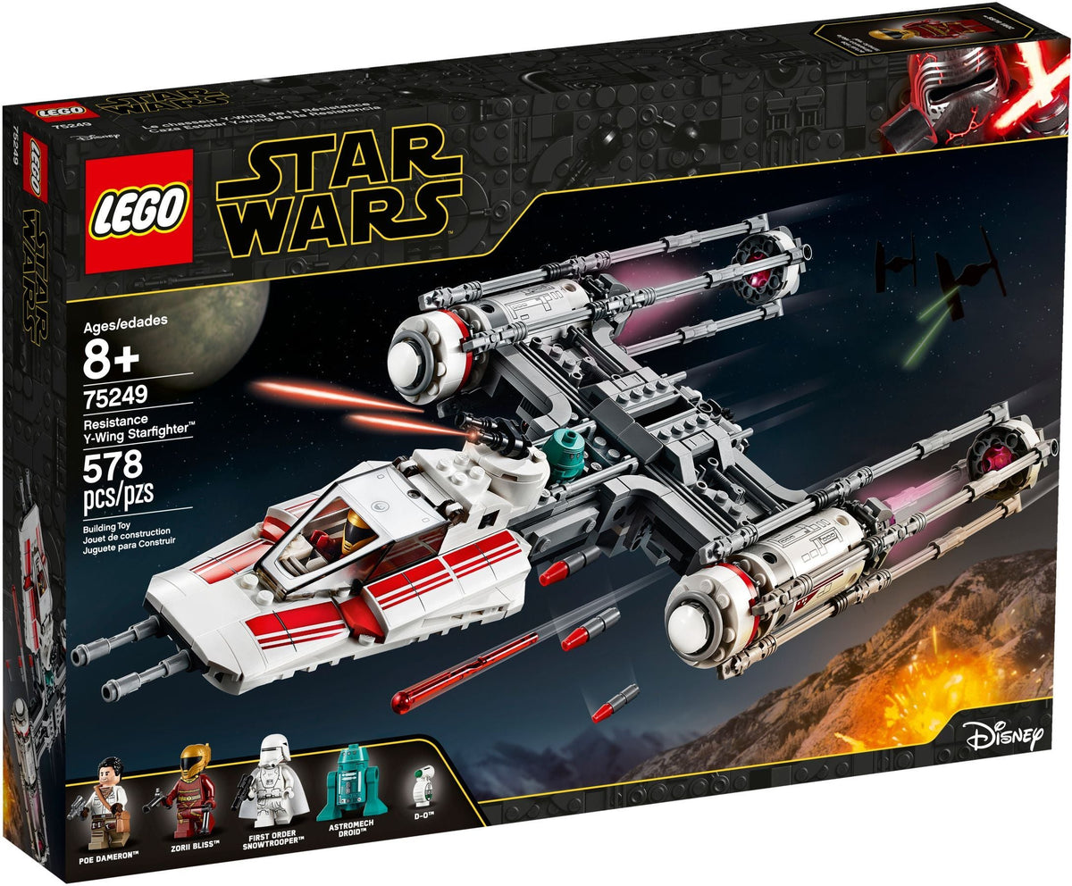 LEGO 75249 Resistance Y-Wing Starfighter – Like New | Grade A