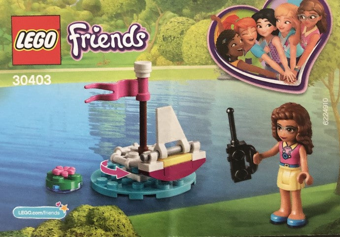 LEGO 30403 Olivia's Remote Control Boat – Like New | Grade A