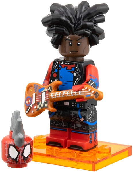 LEGO 71050-2 Minifigurine Hobie Brown / Spider-Punk - Spider-Man : Across the Spider-Verse – Comme neuf | Grade A