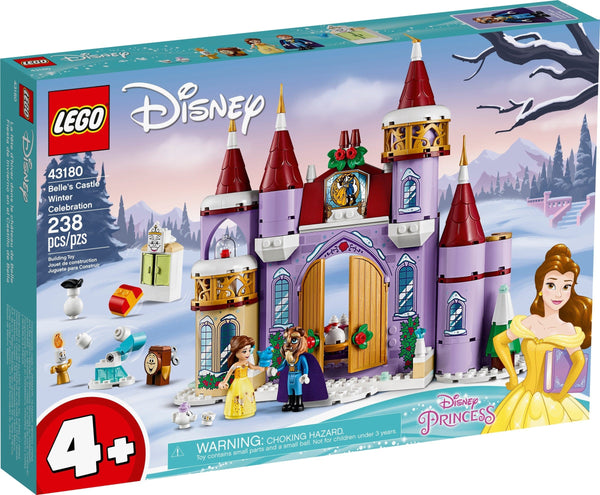 LEGO 43180 Belle's Castle Winter Celebration – Like New | Grade A