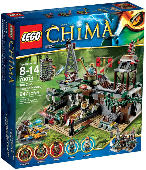 LEGO 70014 The Croc Swamp Hideout – Like New | Grade A