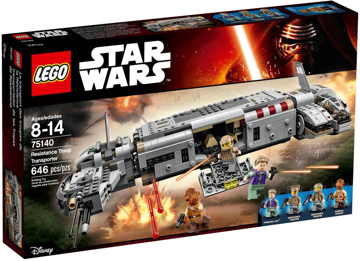 LEGO 75140 Resistance Troop Transporter – Like New | Grade A