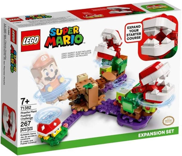 LEGO 71382 Piranha Plant Puzzling Challenge Expansion Set – Like New | Grade A