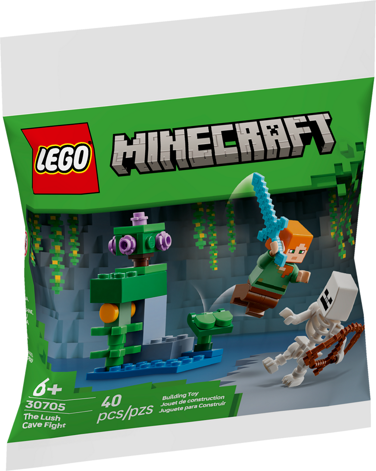 LEGO 30705 Le combat dans la grotte luxuriante – Comme neuf | Grade A