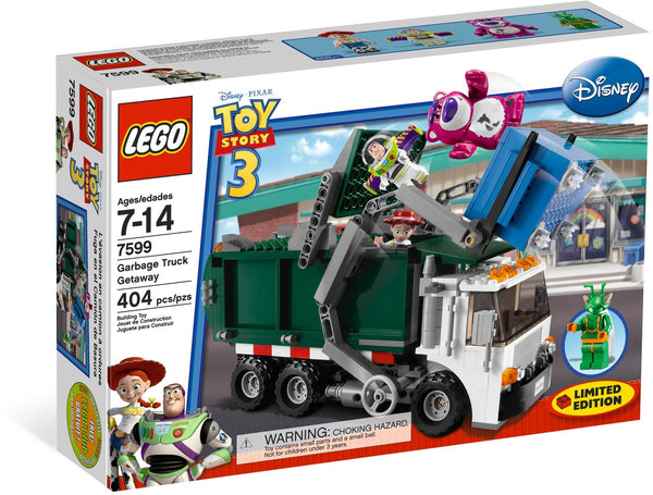 LEGO 7599 Garbage Truck Getaway – Like New | Grade A