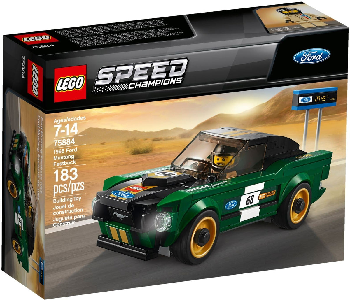 LEGO 75884 1968 Ford Mustang Fastback – Like New | Grade A