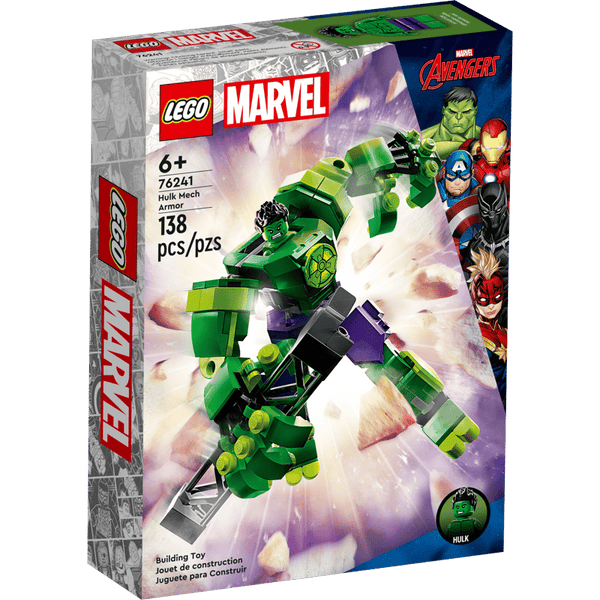 LEGO 76241 Hulk Mech Armor – Like New | Grade A