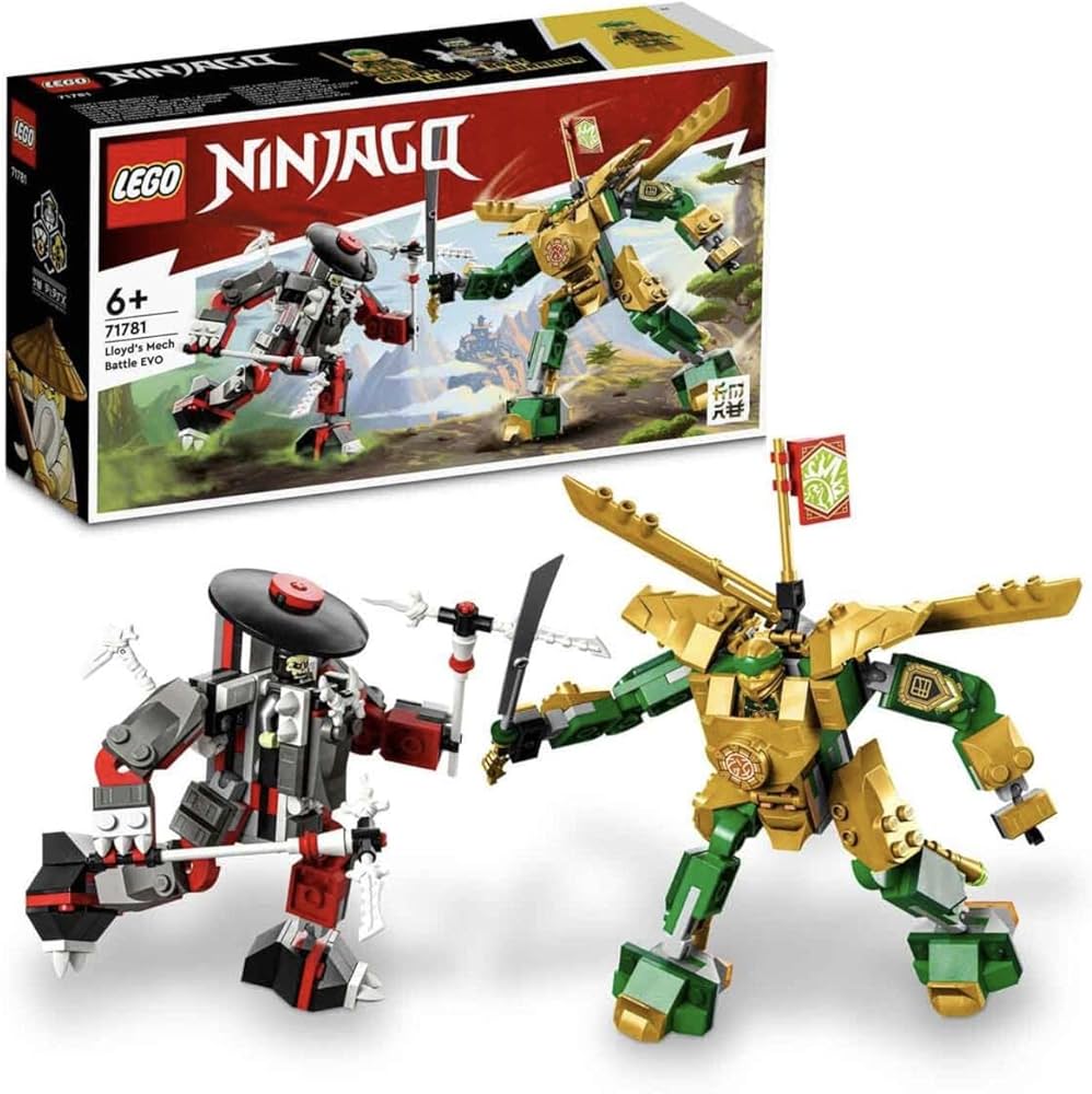 LEGO 71781 Le robot de combat EVO de Lloyd – Comme neuf | Grade A