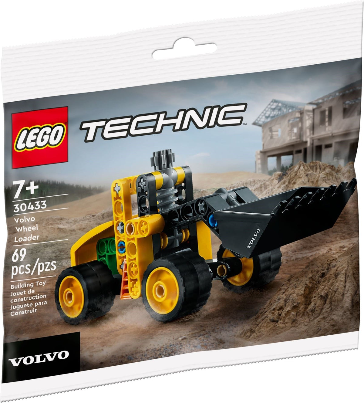 LEGO 30433 Volvo Wheel Loader – Like New | Grade A