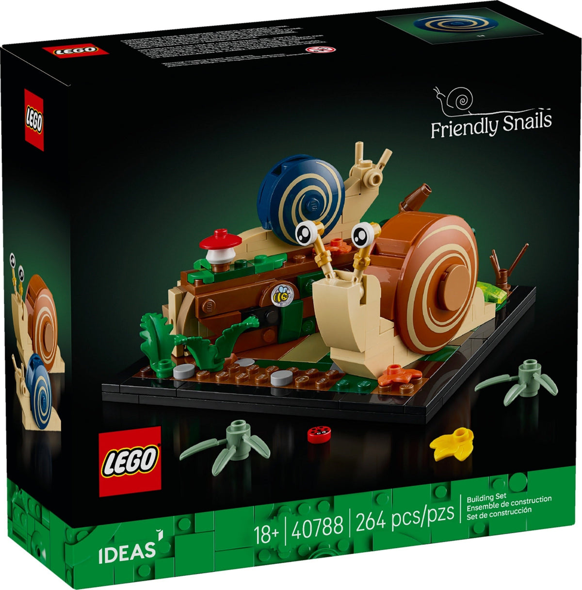 LEGO 40788 Friendly Snails – Like New | Grade A