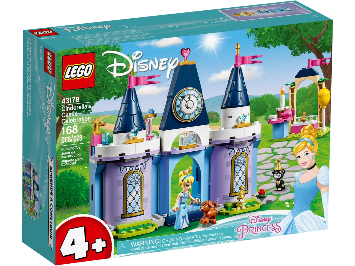 LEGO 43178 La fête au château de Cendrillon – Boîte abîmée | Grade A