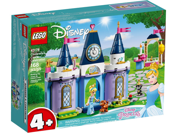 LEGO 43178 Cinderella's Castle Celebration – Imperfect Box | Grade A